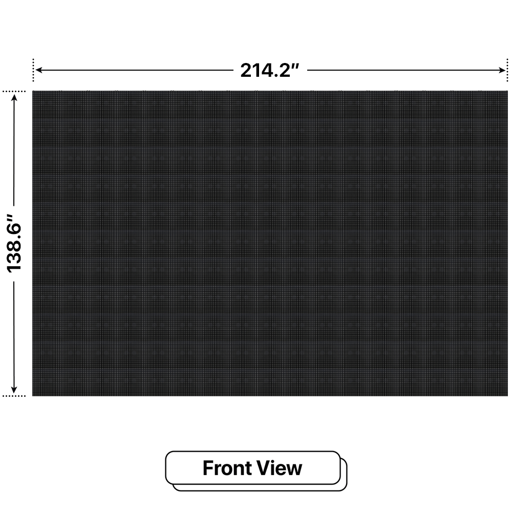 LED Sign City 11’ x 17’ LED sign, 3 Resolution Options, Brightness up to 10000 nits, Fully Programmable, Wireless Control System, Automatic sensors for brightness and temperature, Single and Double-sided display visibility