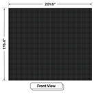 LED Sign City 14’ x 16’ LED sign, 3 Resolution Options, Brightness up to 10000 nits, Fully Programmable, Wireless Control System, Automatic sensors for brightness and temperature, Single and Double-sided display visibility