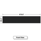 LED Sign City seven by thirty eight inch LED sign, front view, 3 Resolution Options, digital signage market, digital signage led, bar signs