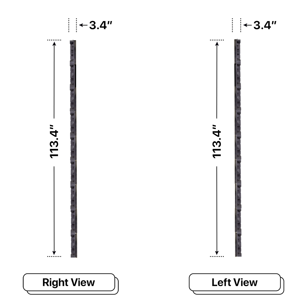LED Sign City 9’x5’ LED sign, 3 Resolution Options, Brightness up to 10000 nits, Fully Programmable, Wireless Control System, Automatic sensors for brightness and temperature, Single and Double-sided display visibility