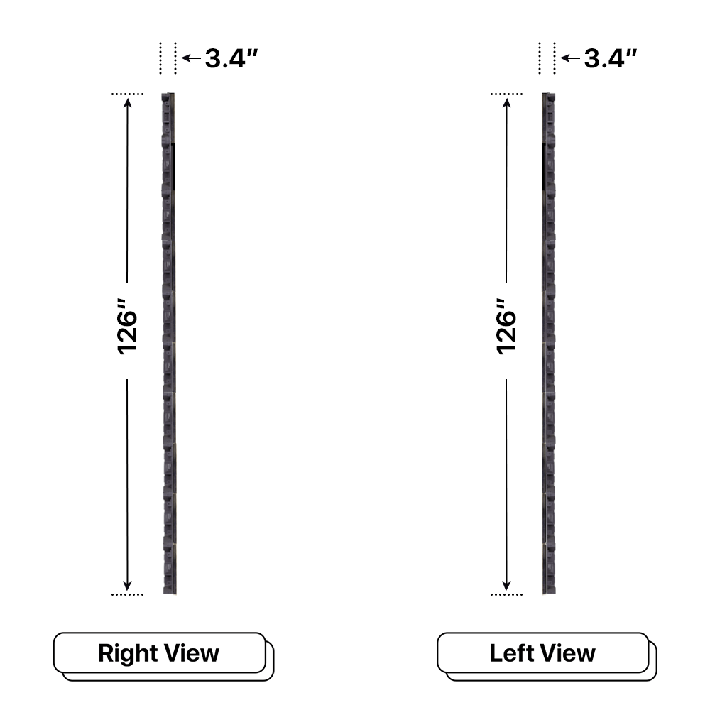 LED Sign City 10’ x 15’ LED sign, 3 Resolution Options, Brightness up to 10000 nits, Fully Programmable, Wireless Control System, Automatic sensors for brightness and temperature, Single and Double-sided display visibility