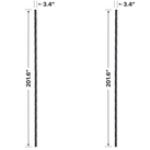 LED Sign City 16’ x 25’ LED sign, 3 Resolution Options, Brightness up to 10000 nits, Fully Programmable, Wireless Control System, Automatic sensors for brightness and temperature, Single and Double-sided display visibility