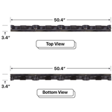 LED Sign City four by four inch LED sign, Top and Bottom View, Wireless Control System, digital signage market, digital signage led, bar signs