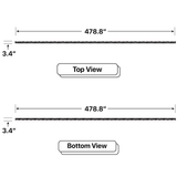 LED Sign City 12’ x 38’ LED sign, 3 Resolution Options, Brightness up to 10000 nits, Fully Programmable, Wireless Control System, Automatic sensors for brightness and temperature, Single and Double-sided display visibility