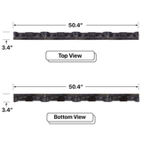 LED Sign City eight by four inch LED sign, Top and Bottom View, Wireless Control System, digital signage market, digital signage led, bar signs