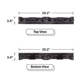 LED Sign City 17’ x 2’ LED sign, 3 Resolution Options, Brightness up to 10000 nits, Fully Programmable, Wireless Control System, Automatic sensors for brightness and temperature, Single and Double-sided display visibility