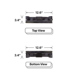 LED Sign City two by one inch LED sign, Top and Bottom View, Automatic sensors for brightness and temperature, up to 10000 nits, digital signage market, bar signs