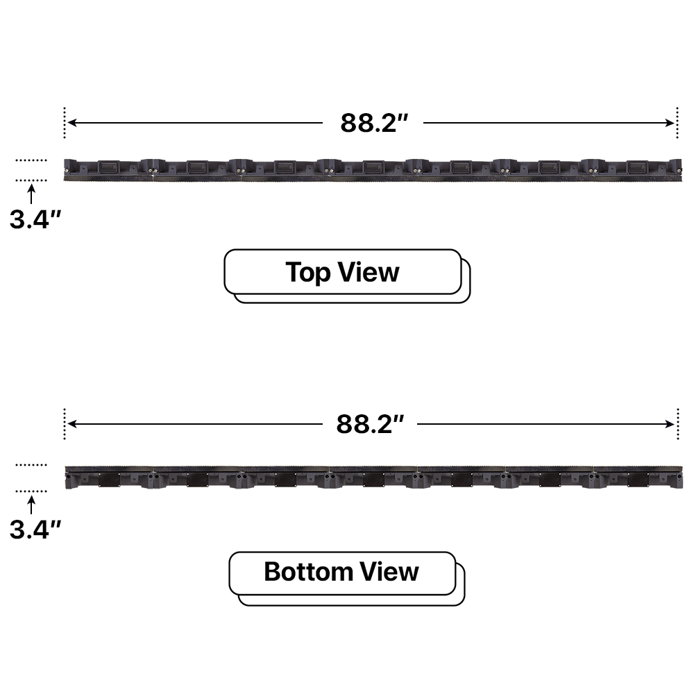 LED Sign City 10’ x 7’ LED sign, 3 Resolution Options, Brightness up to 10000 nits, Fully Programmable, Wireless Control System, Automatic sensors for brightness and temperature, Single and Double-sided display visibility