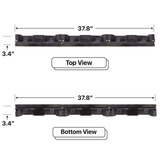 LED Sign City four by three inch LED sign, Top and Bottom View, Fully Programmable, global digital signage market, bar signs