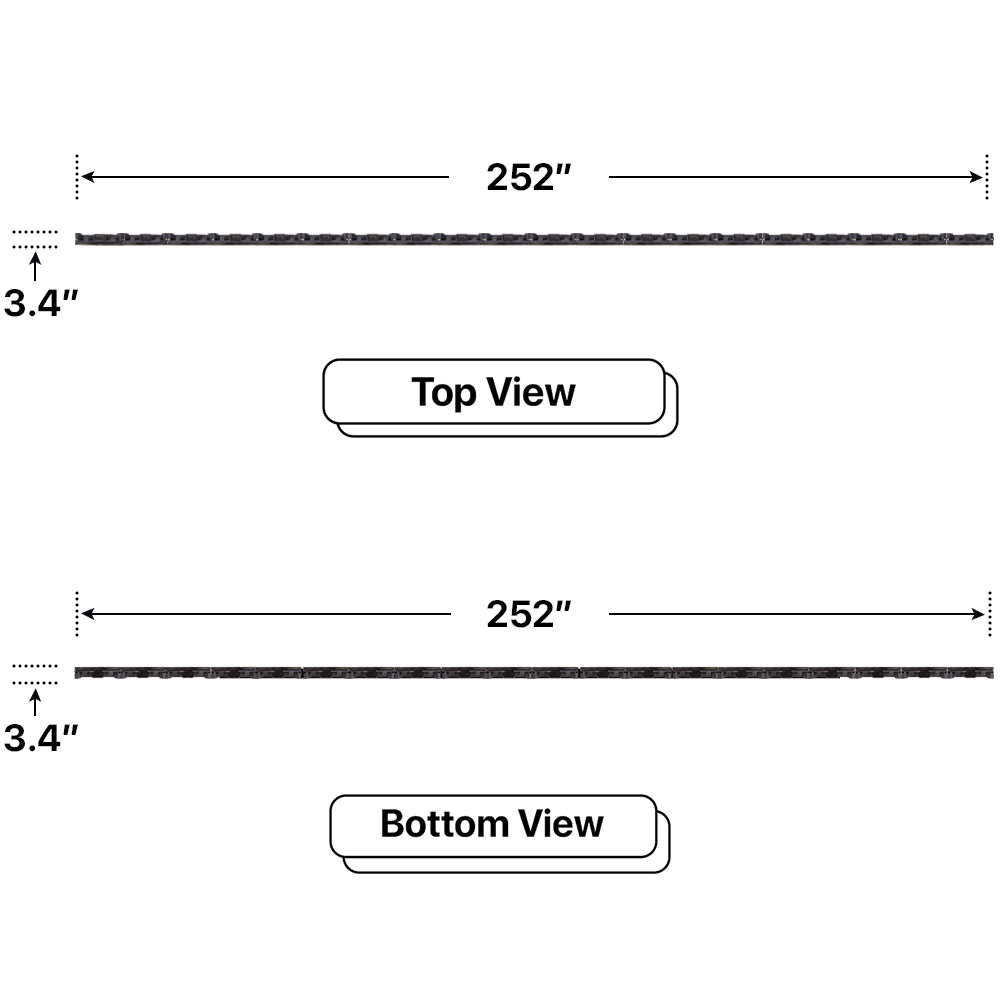 LED Sign City 11’ x 20’ LED sign, 3 Resolution Options, Brightness up to 10000 nits, Fully Programmable, Wireless Control System, Automatic sensors for brightness and temperature, Single and Double-sided display visibility
