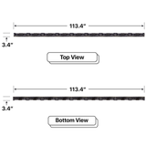 LED Sign City three by nine inch LED sign, Top and Bottom View, Fully Programmable, Wireless Control System, led digital signage display, church signs