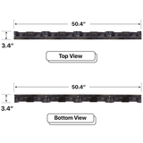 LED Sign City three by four inch LED sign, Top and Bottom View, Fully Programmable, Wireless Control System, led digital signage display, church signs