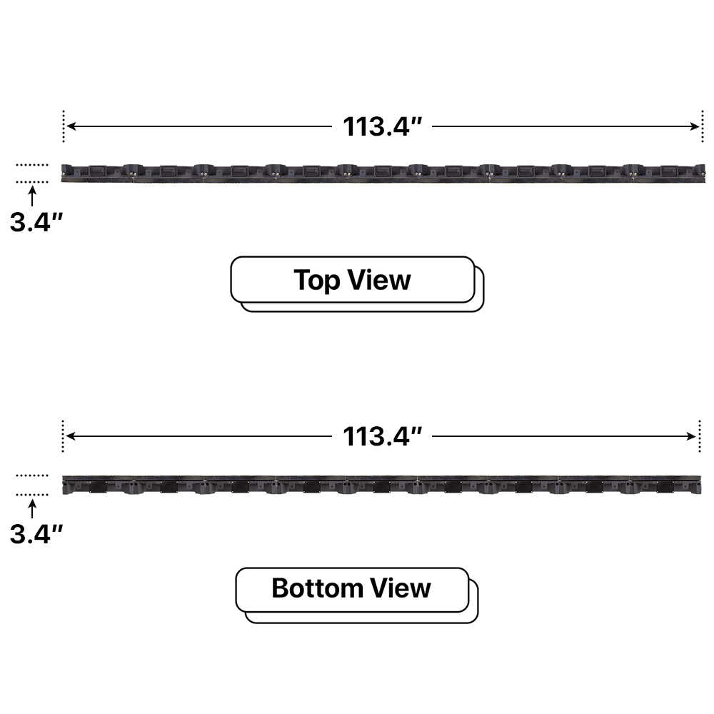 LED Sign City 16’ x 9’ LED sign, 3 Resolution Options, Brightness up to 10000 nits, Fully Programmable, Wireless Control System, Automatic sensors for brightness and temperature, Single and Double-sided display visibility
