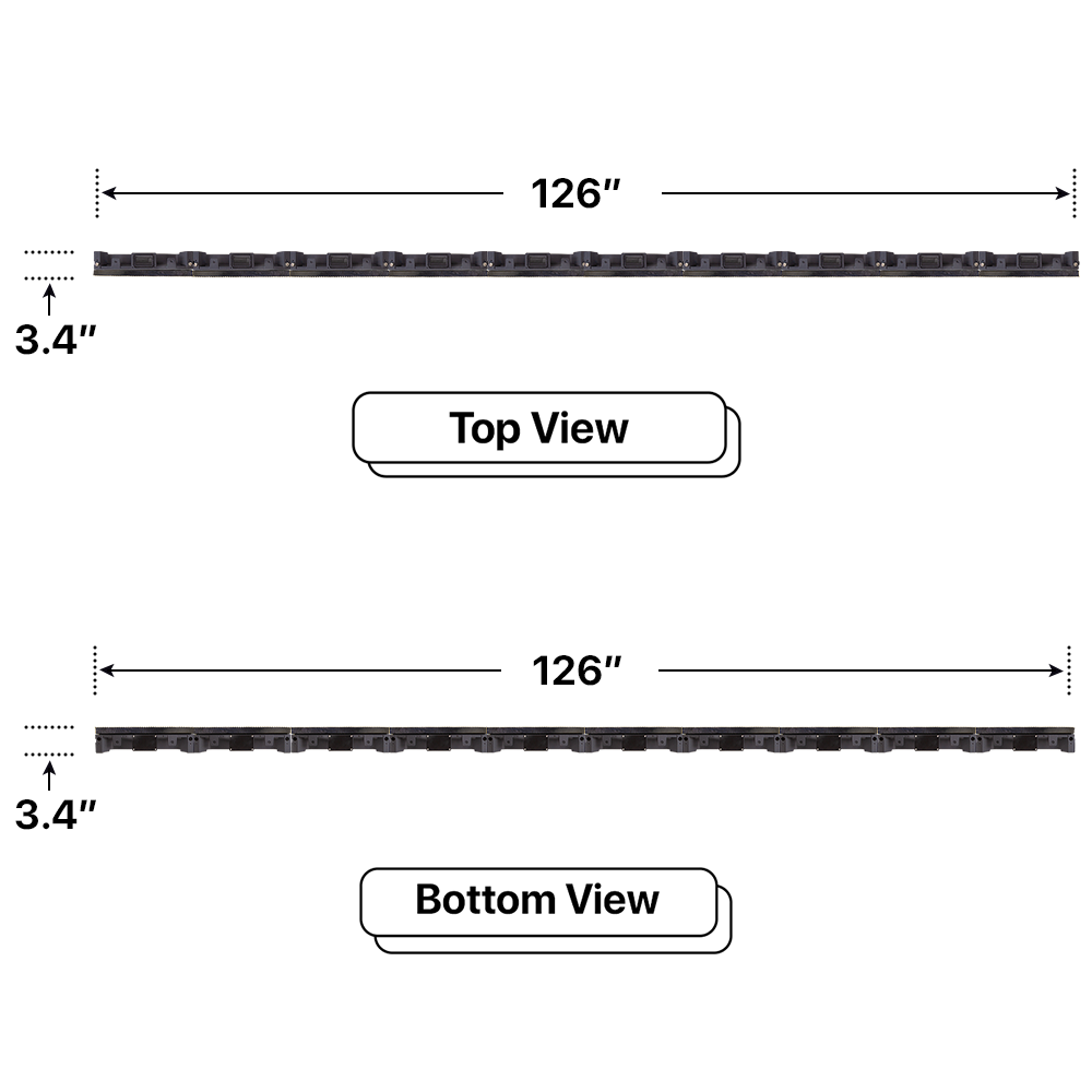 LED Sign City six by ten inch LED sign, Top and Bottom View, Wireless Control System, digital signage market, digital signage led, bar signs