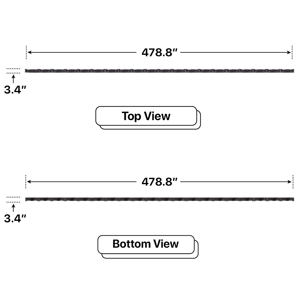 LED Sign City 14’ x 38’ LED sign, 3 Resolution Options, Brightness up to 10000 nits, Fully Programmable, Wireless Control System, Automatic sensors for brightness and temperature, Single and Double-sided display visibility
