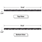 LED Sign City 12’ x 6’ LED sign, 3 Resolution Options, Brightness up to 10000 nits, Fully Programmable, Wireless Control System, Automatic sensors for brightness and temperature, Single and Double-sided display visibility