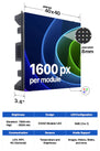 Led Sign City Series 16X9 outdoor custom led sign with brilliant full-color programmable digital signage, Free software, and wireless communication