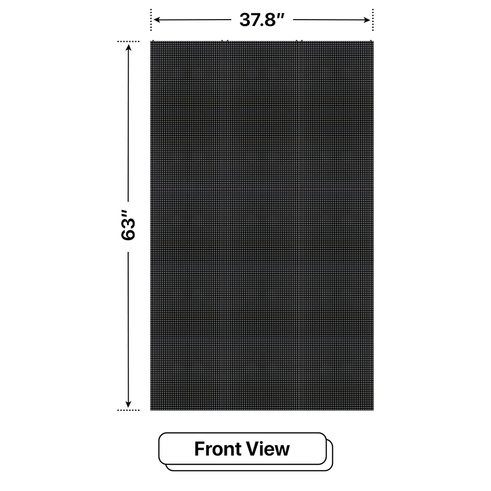 Led Sign City Series 5X3 outdoor custom led sign with brilliant full-color programmable digital signage, Free software, and wireless communication
