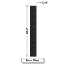 Led Sign City Series 7X1 outdoor custom led sign with brilliant full-color programmable digital signage, Free software, and wireless communication