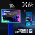 17'x36' Outdoor Led Sign With 33 Resolutions To Choose From