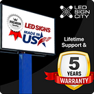 22'x7' Outdoor Led Sign With 3 Resolutions To Choose From