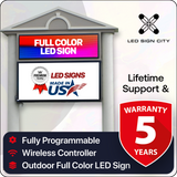 25'x1' Outdoor Led Sign With 3 Resolutions To Choose From
